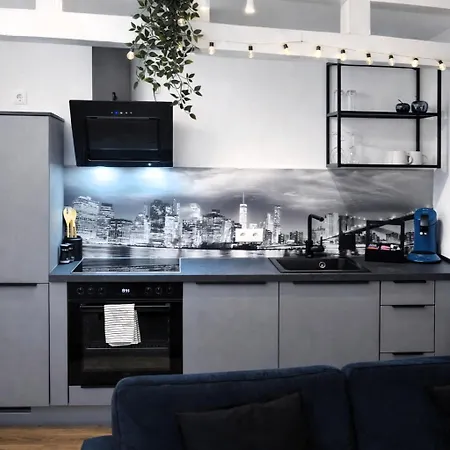 Appartement Navia Vela Premium - Parkplatz, Boxspringbett & Balkon Koblenz (Rhineland-Palatinate)