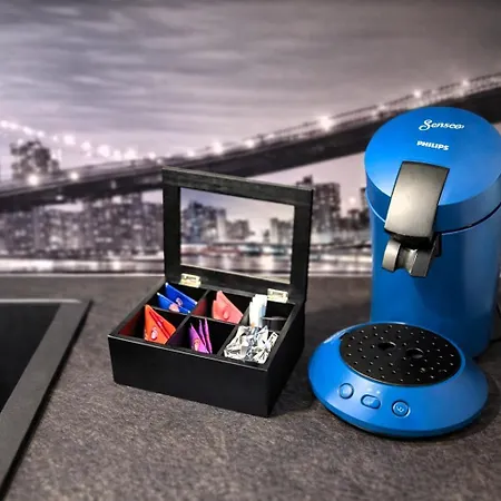 Navia Vela Premium - Parkplatz, Boxspringbett & Balkon Appartement