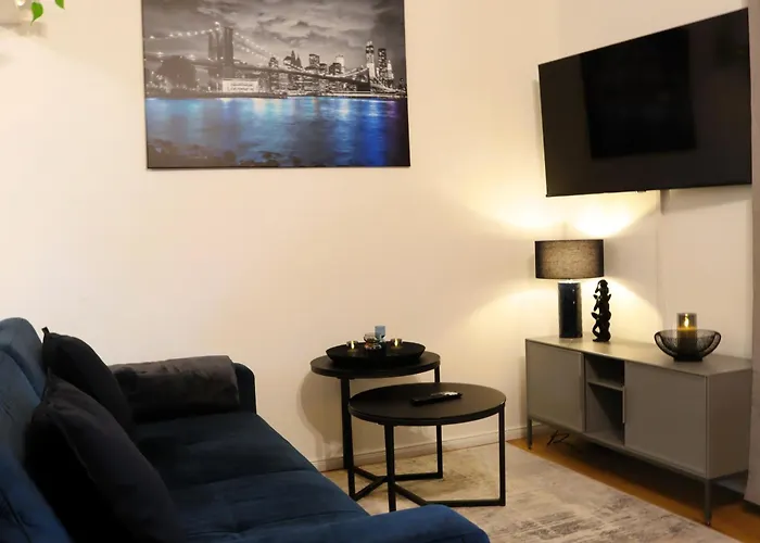 Apartment Navia Vela Premium - Parkplatz, Boxspringbett&balkon *