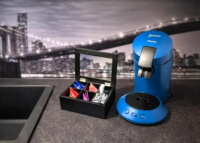 Navia Vela Premium - Parkplatz, Boxspringbett & Balkon アパート